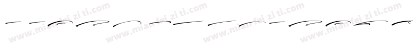 a Auto Signature Reg字体转换
